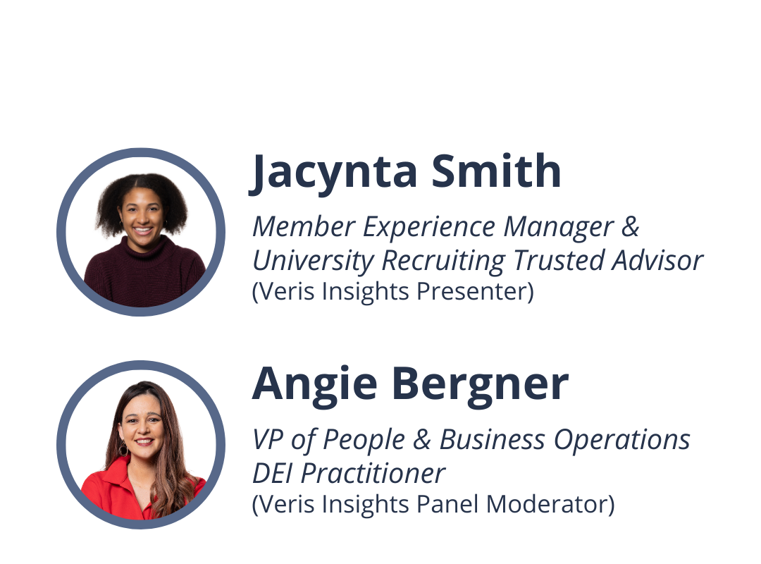 Veris Insights Presenters - Jacynta Smith and Angie Bergner